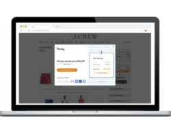 un exemple d'exit pop-up