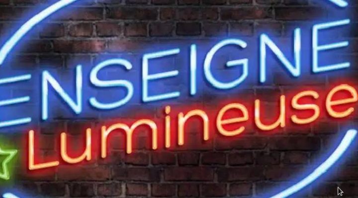 enseignes lumineuses